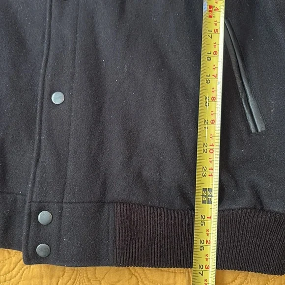 Spurs jacket w leather sleeves